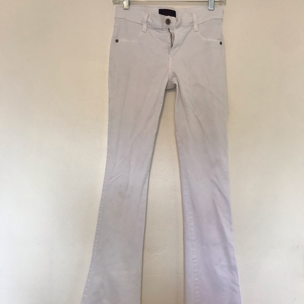 White Flared James Jeans